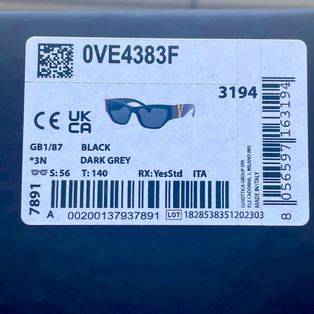 ❌SOLD❌ New Versace Sunglasses - Picture 11 of 16